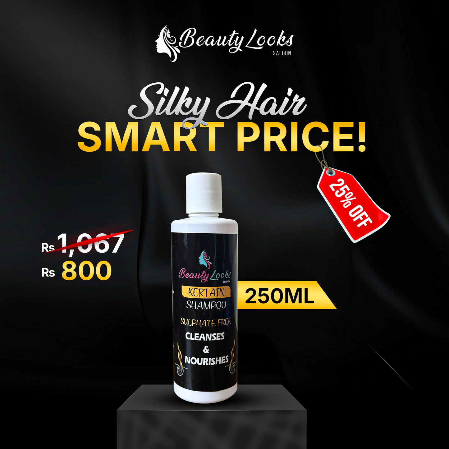 Keratin Shampoo – 250 ml