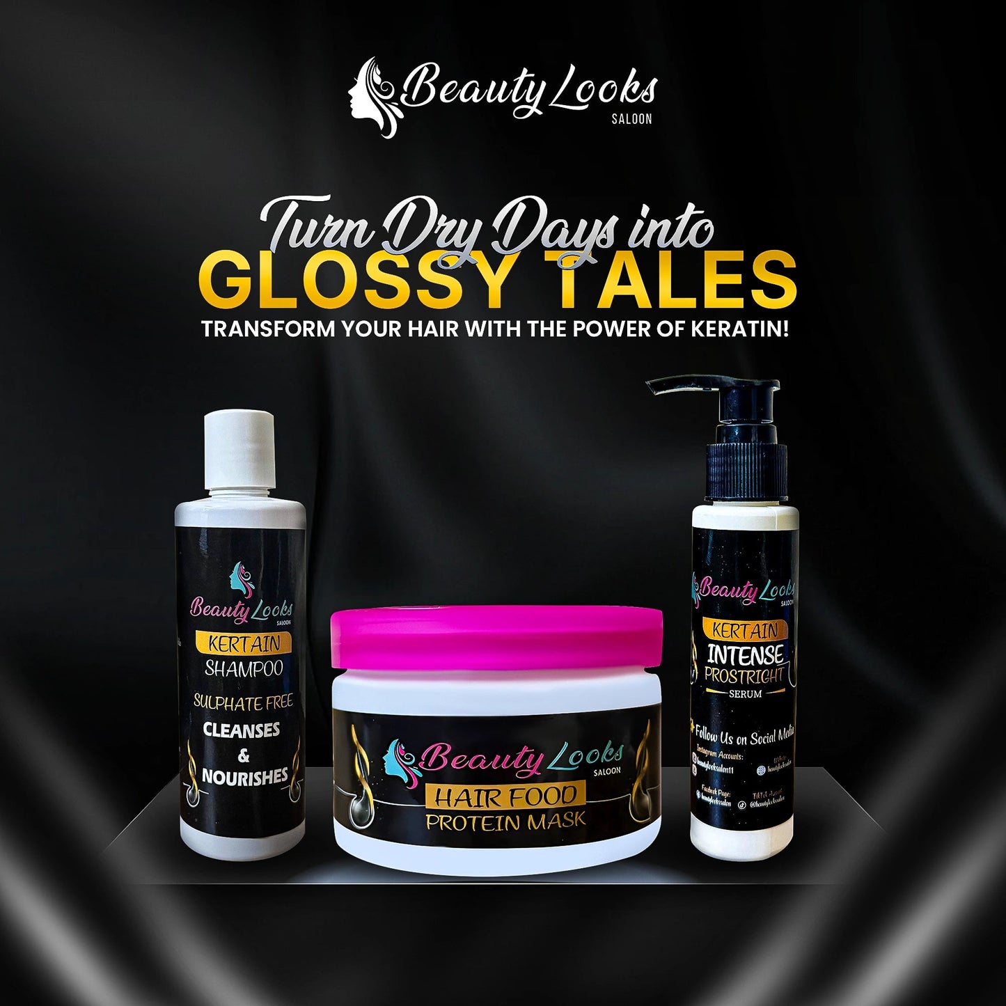 Small Care Kit โ Mask, Shampoo, Serum